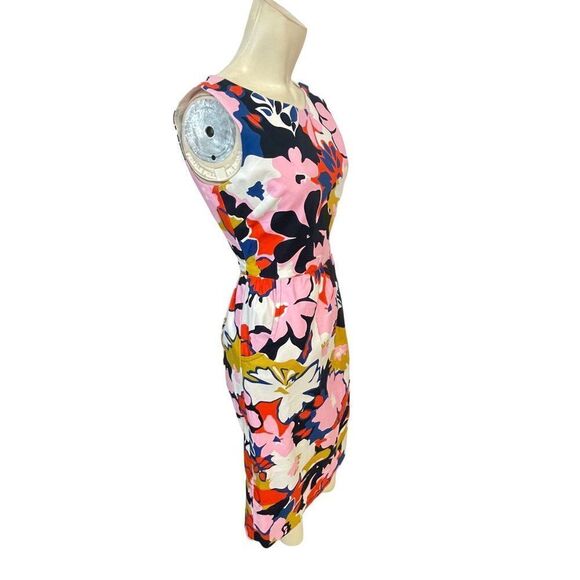 Anthropologie Whit Two Floral Open Back Dress Women's size 0 - Picture 3 of 6